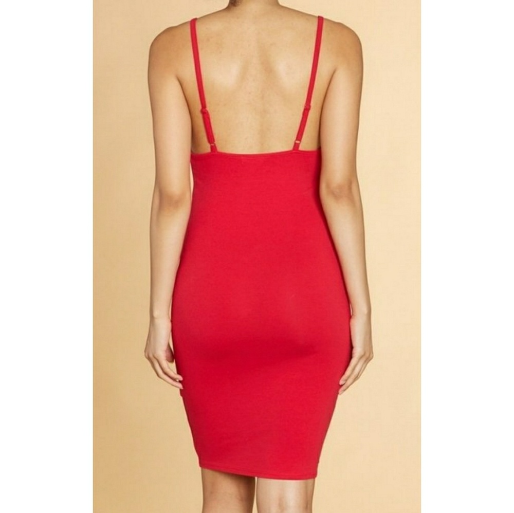 🛑LAST ONE🛑🌿LITTLE RED DRESS🌿 - Picture 2 of 5